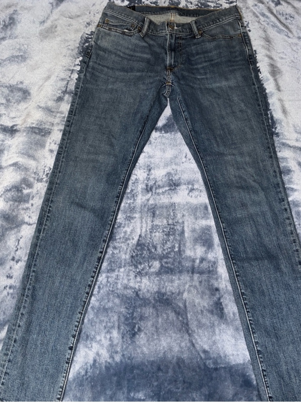 Abercrombie & Fitch Light Blue Felix Super Slim Jeans